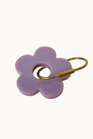 Resin Flower Keyring