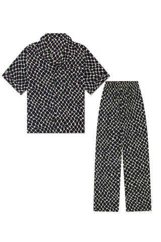 Lenny Set in Black & Cream