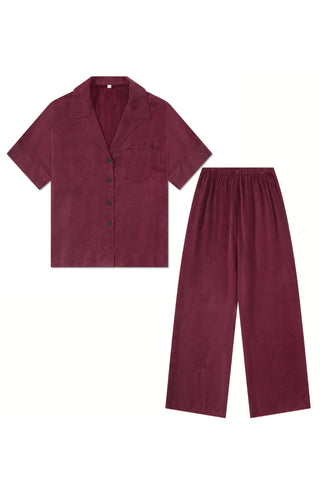 Lenny Set in Deep Red