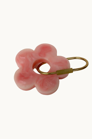 Resin Flower Keyring
