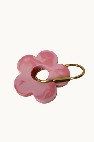 Resin Flower Keyring