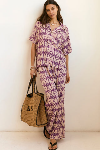 Personalised Oversized Raffia Bag