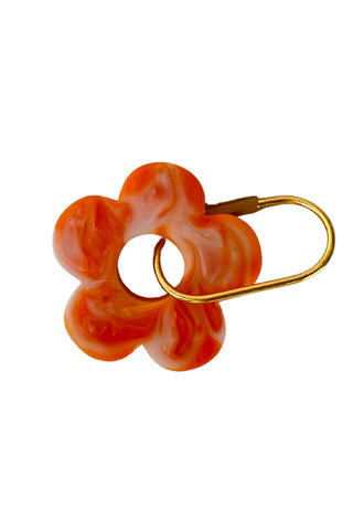 Resin Flower Keyring