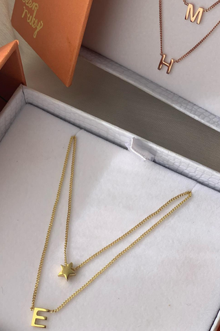 Single Letter Necklace