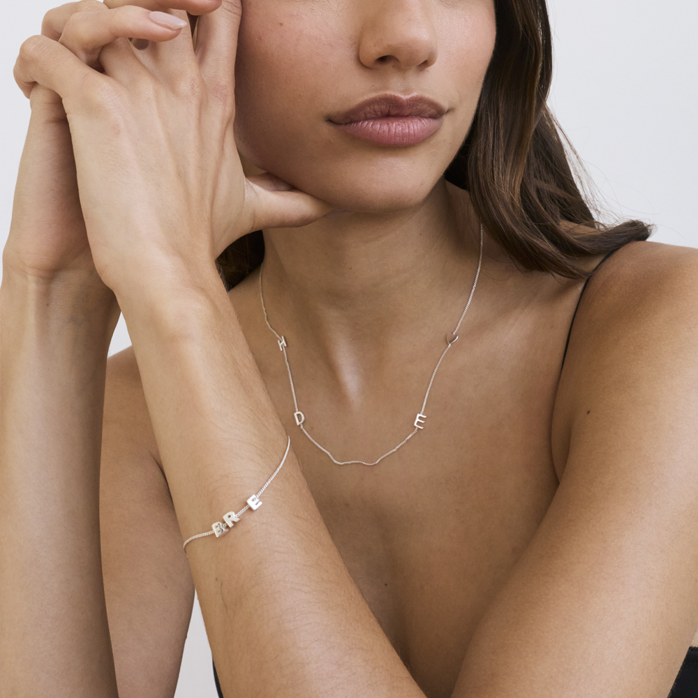 Tiny Dancer Initials Bracelet