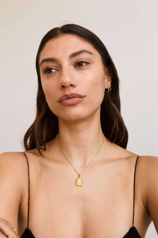 Dot Personalised Initial Necklace