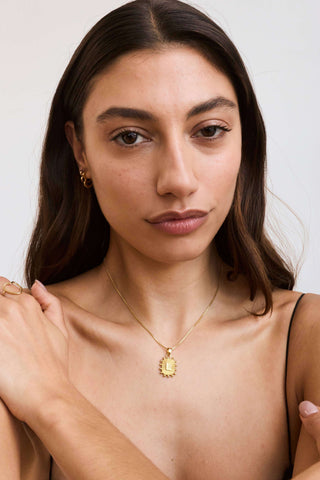 Dot Personalised Initial Necklace