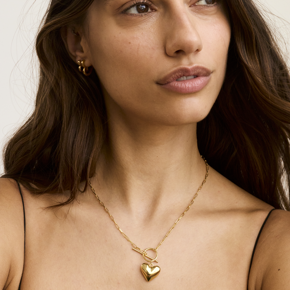 Hazel Heart Necklace