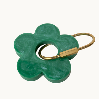 Resin Flower Keyring