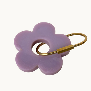 Resin Flower Keyring