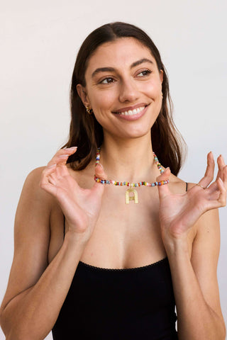 Sabrina Initial Necklace