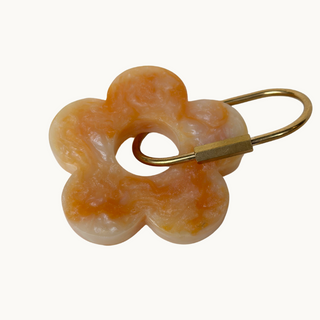 Resin Flower Keyring