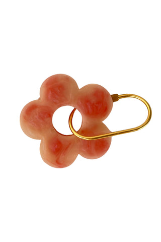 Resin Flower Keyring