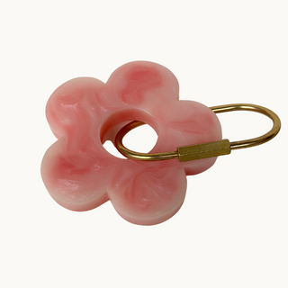 Resin Flower Keyring