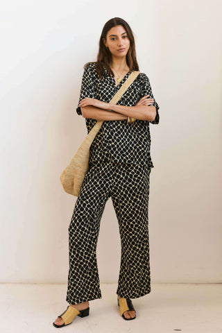 Lenny Set in Black & Cream