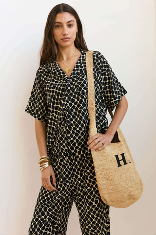 Lenny Set in Black & Cream