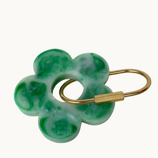 Resin Flower Keyring