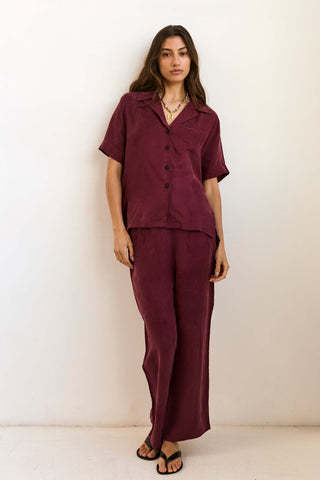 Lenny Set in Deep Red