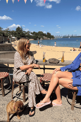 Lenny Set in Iced Latte