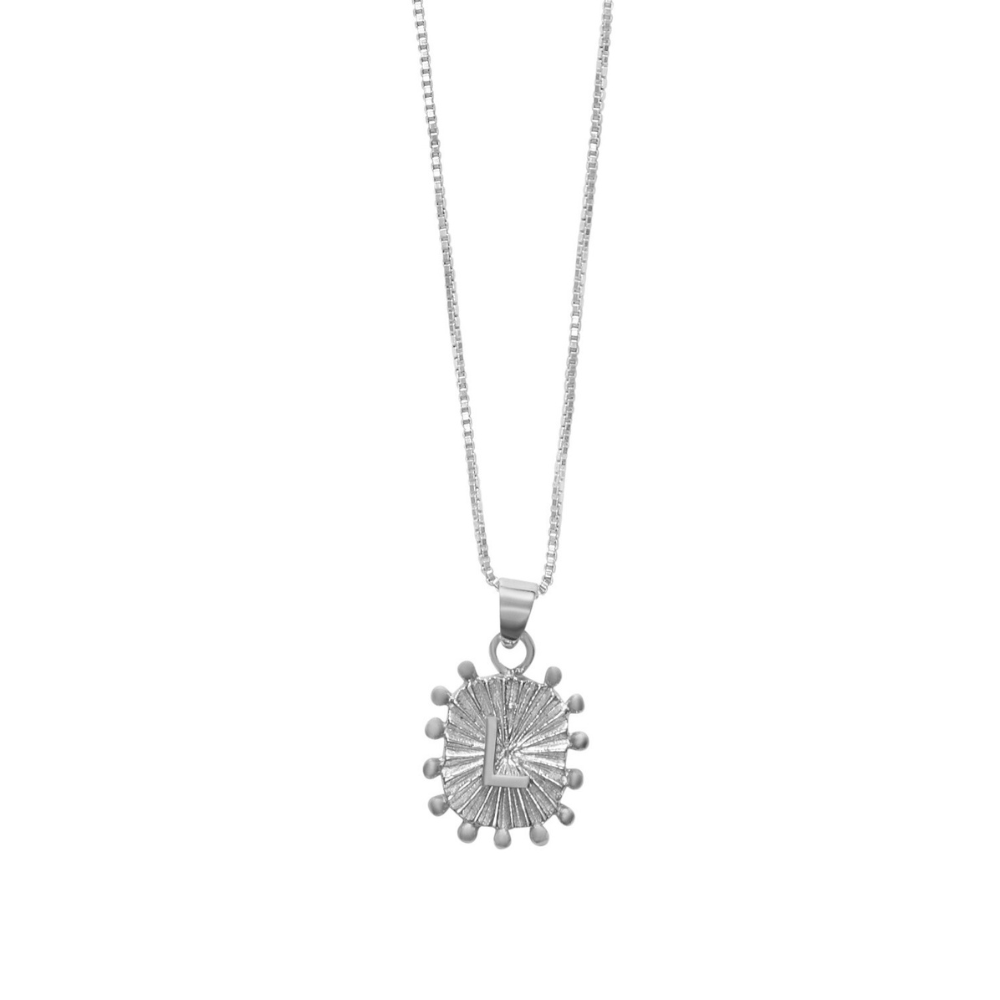 Dot Personalised Initial Necklace