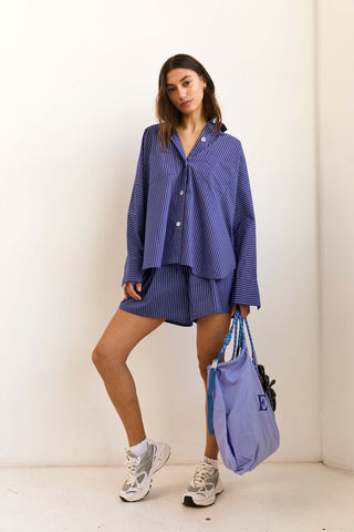 Ezra Set in Blue & White