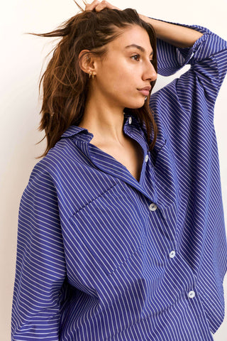 Ezra Set in Blue & White