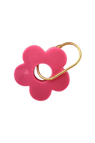 Resin Flower Keyring