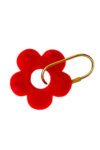 Resin Flower Keyring