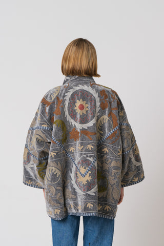 Embroidered Velvet Jacket