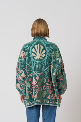 Embroidered Velvet Jacket