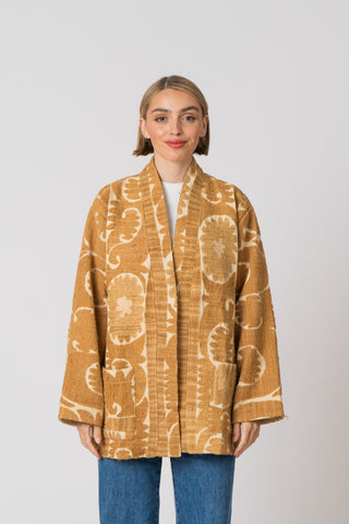 Embroidered Velvet Jacket