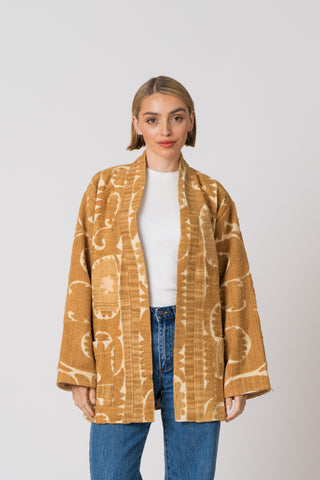 Embroidered Velvet Jacket