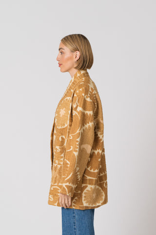 Embroidered Velvet Jacket
