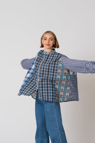 The Embroidered Check Shirt - One of A Kind