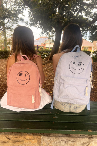 Fred Personalised Corduroy Backpack