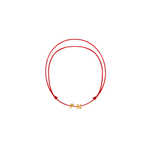 Tiny Dancer Rope Initial Bracelet
