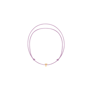Tiny Dancer Rope Initial Bracelet