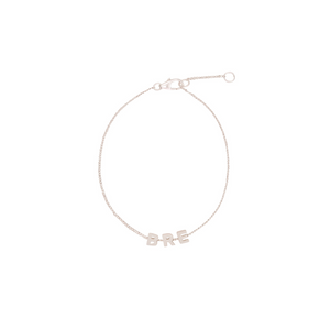 Tiny Dancer Initials Bracelet