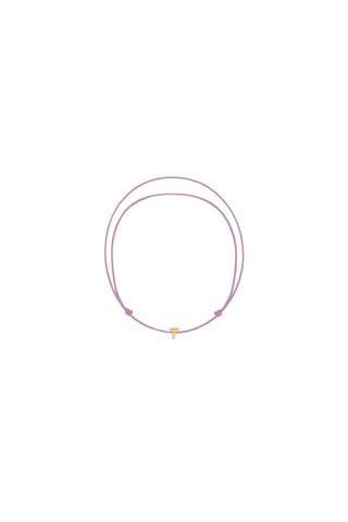 Tiny Dancer Rope Initial Bracelet