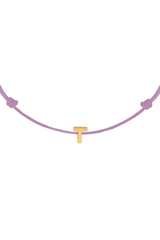 Tiny Dancer Rope Initial Bracelet