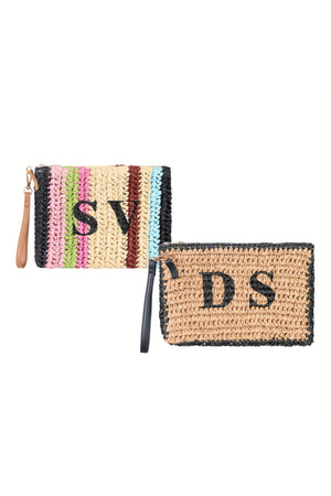 Raffia Clutch Bundle