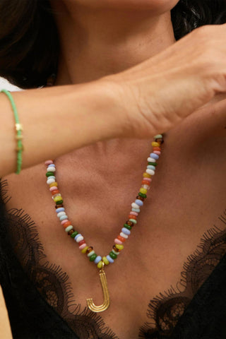 Sabrina Initial Necklace