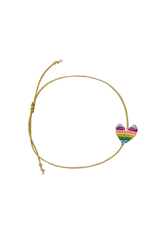 Adjustable Heart Bracelet