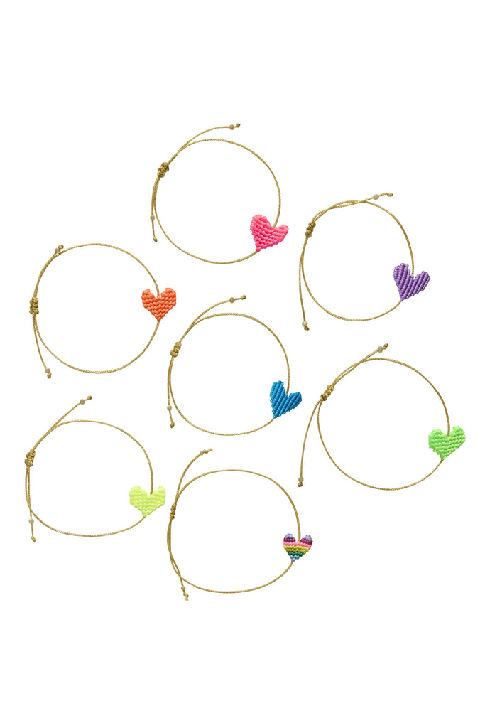 Adjustable Heart Bracelet