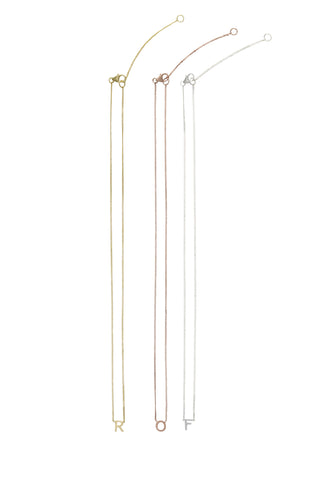 Single Letter Necklace