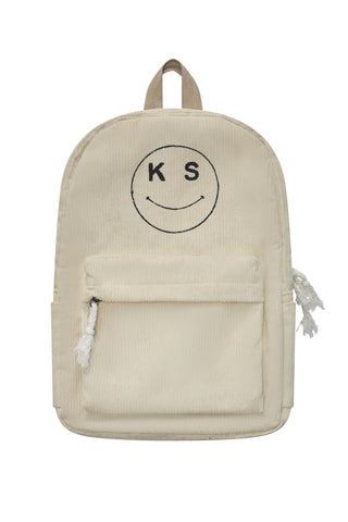 Fred Personalised Corduroy Backpack