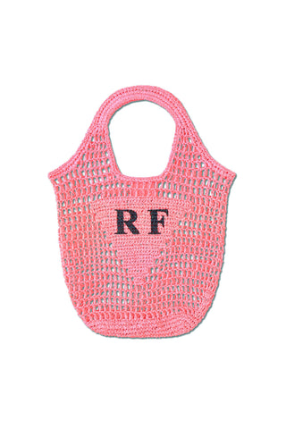 Personalised Woven Raffia Bag