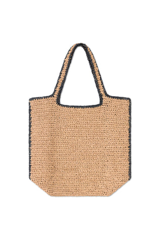 Personalised Oversized Raffia Bag