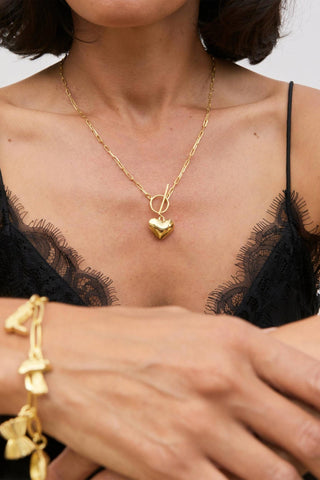 Hazel Heart Necklace