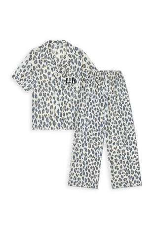 Personalised Pyjama Long Pant Set - Leopard